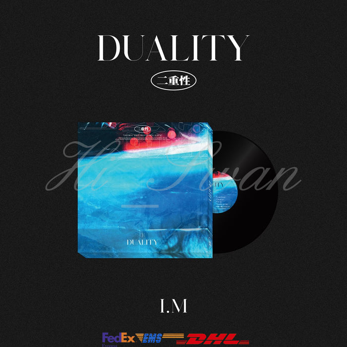 [Monsta X] I.M FIRST SOLO DIGITAL MINI ALBUM DUALITY - LP VER. OFFICIAL MD