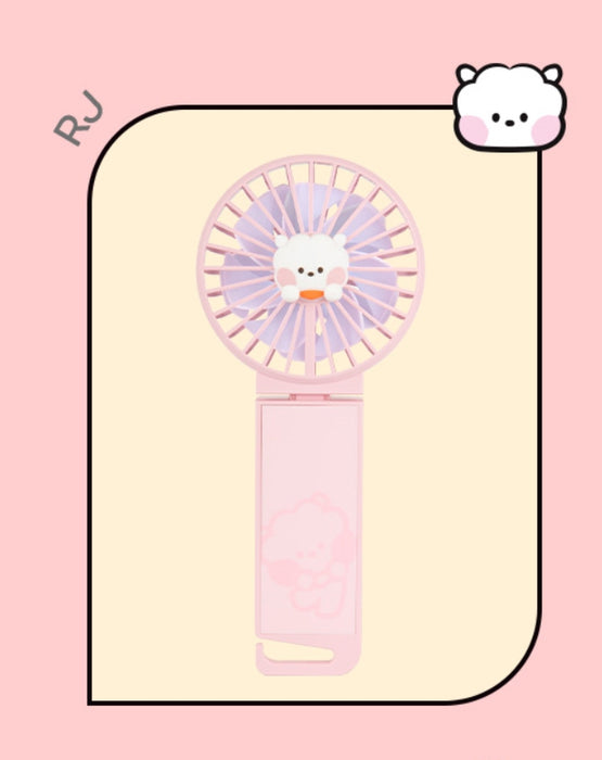 [BT21] - ROYCHE X BT21 Mini Mini Dual Blade Handy Fan OFFICIAL MD