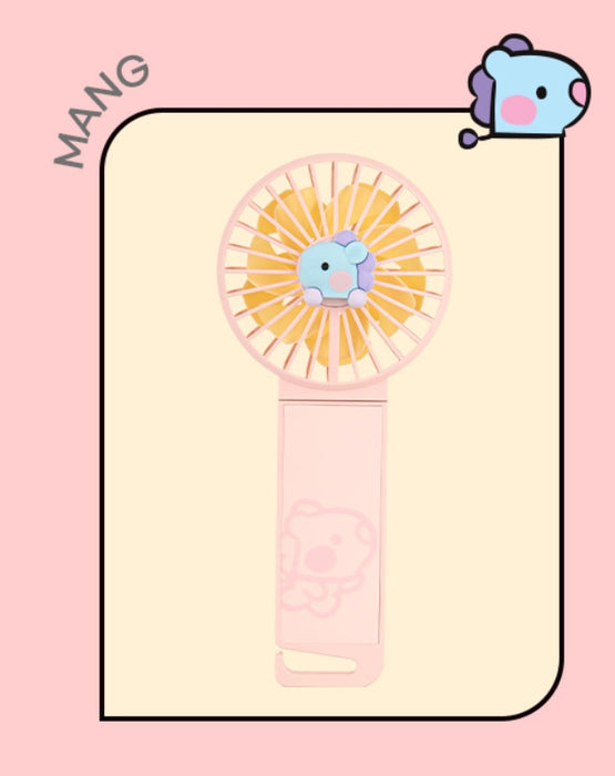 [BT21] - ROYCHE X BT21 Mini Mini Dual Blade Handy Fan OFFICIAL MD