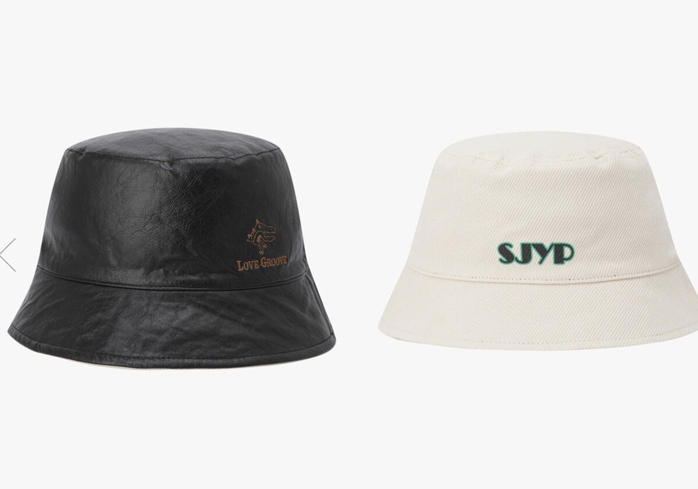 [RED VELVET] -SJYP x YERI Collabo Two-Way Bucket Hat IVORY COLOR  PW2B7AHT373WIV