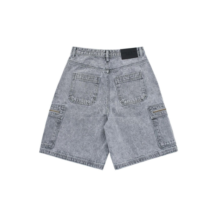 [SEVENTEEN] JEONGHAN DOUBLE POCKET DENIM SHORT PANTS OFFICIAL MD