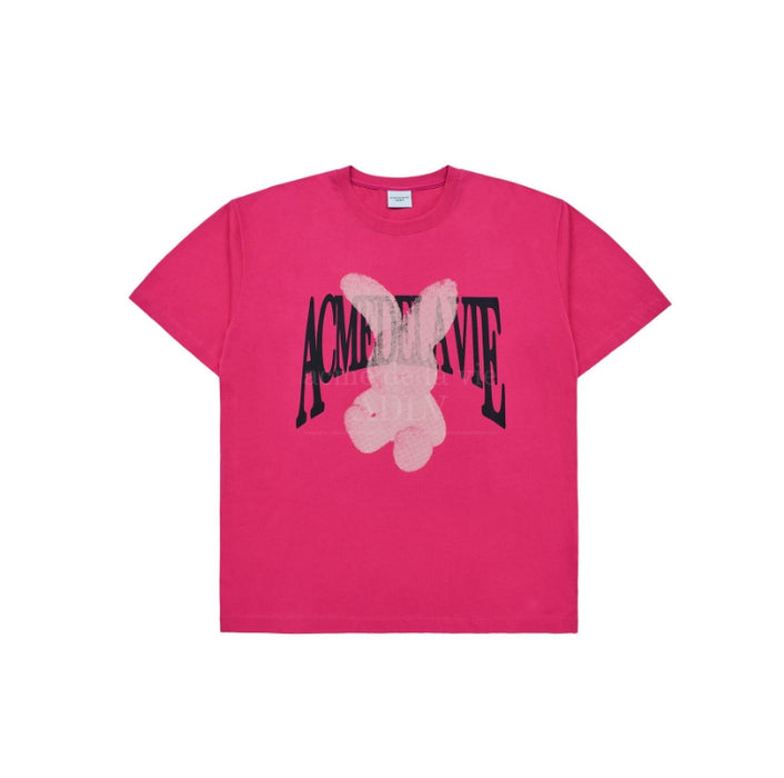 [SEVENTEEN] JEONGHAN ALFTONE DOT LAYER FUZZY RABBIT SHORT SLEEVE T-SHIRT MD