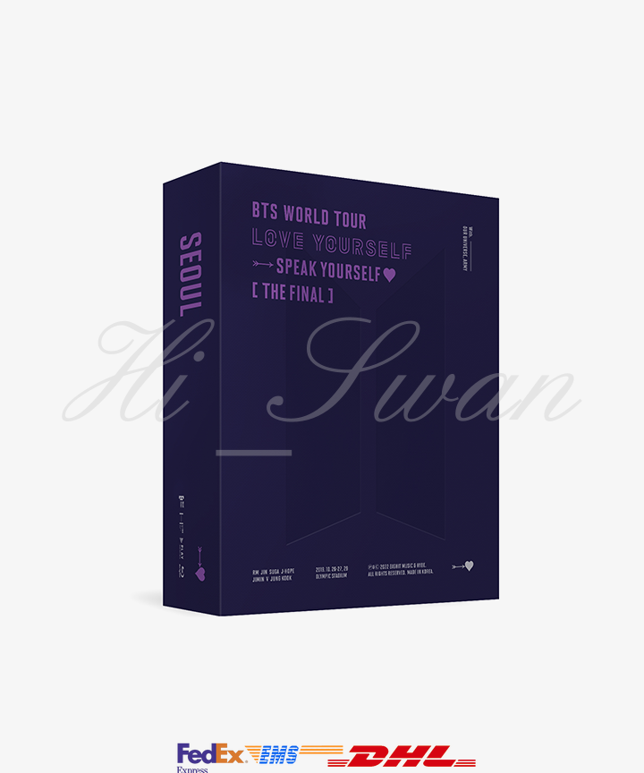 BTS] WORLD TOUR 'LOVE YOURSELF : SPEAK YOURSELF' THE FINAL Blu-ray