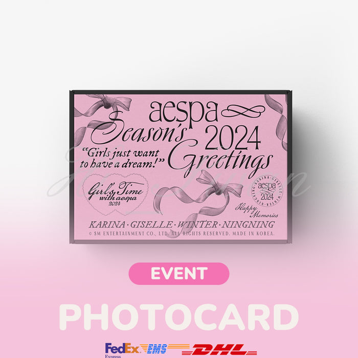 [AESPA] 2024 SEASON’S GREETINGS + Special Gift OFFICIAL MD