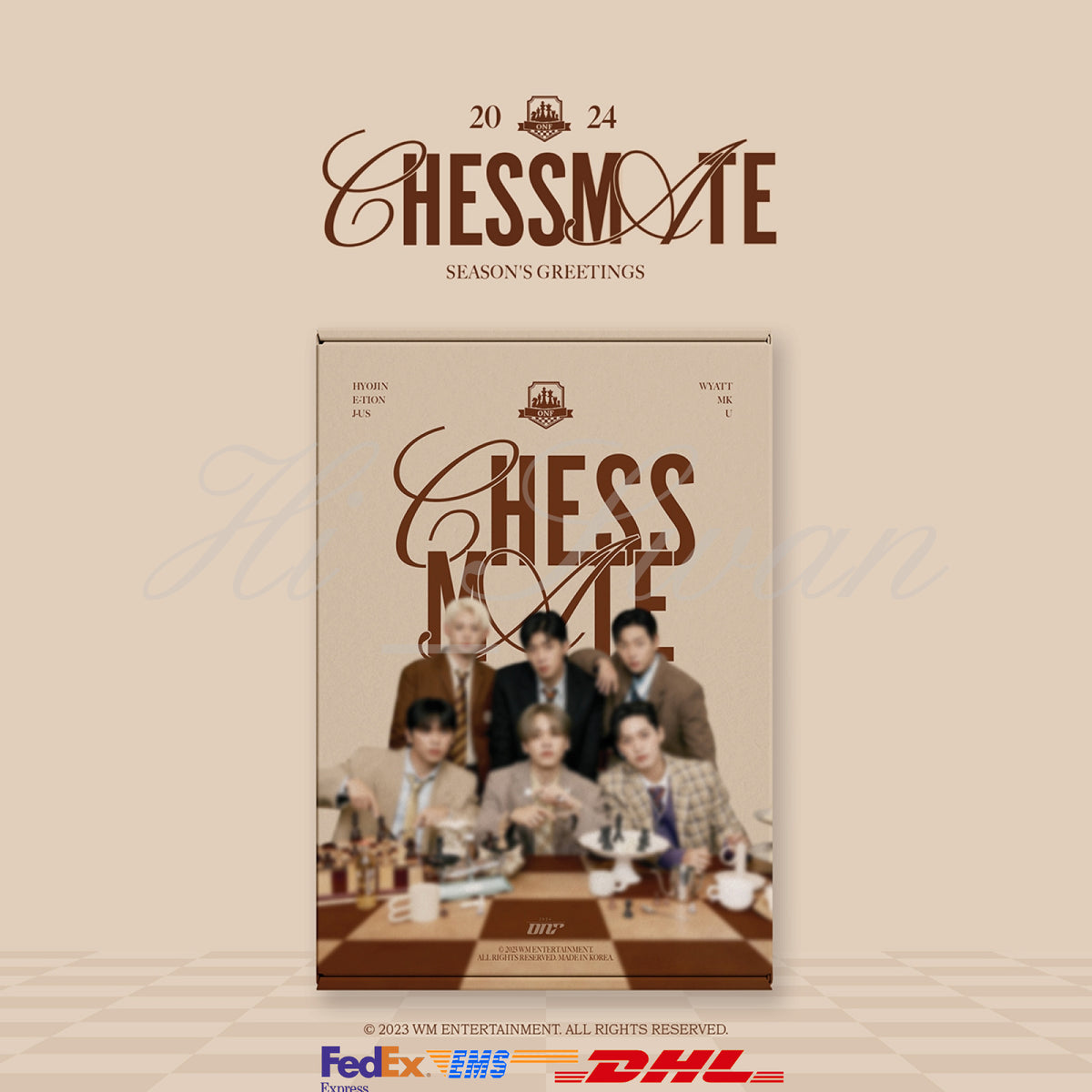 [ONF] 2024 SEASON'S GREETINGS CHESSMATE OFFICIAL MD – HISWAN