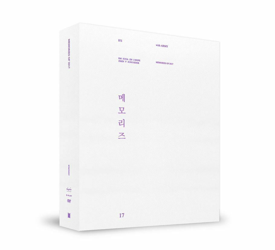 [BTS] - BTS MEMORIES OF 2017 DVD Full Package Sealed, Free Shipping