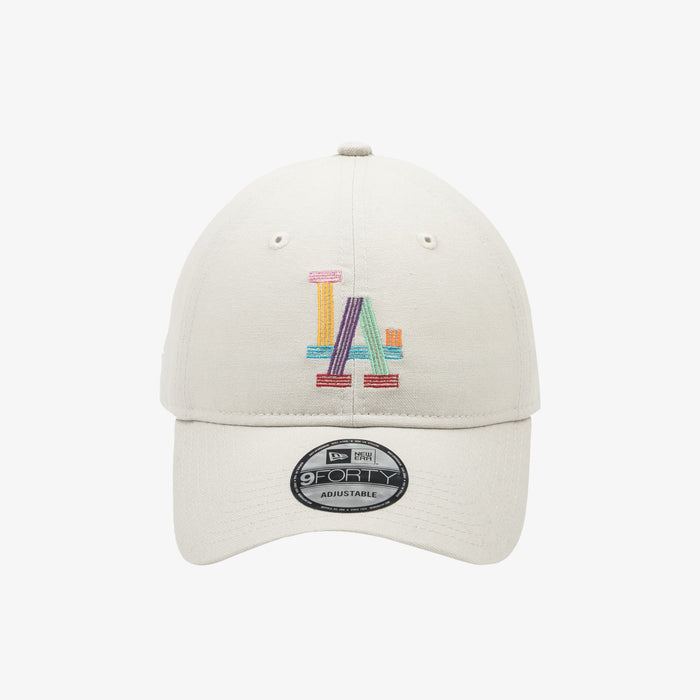 [BTS] - BTS x New Era Dynamite La Dodgers Bucket Hat 2 Colors Official MD Ivory