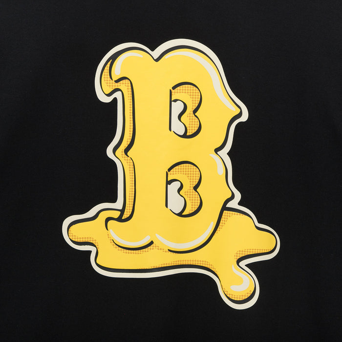 HISWAN [BTS] - BTS x New Era Butter Boston Red Sox T-Shirt 2 Colors Official MD Black / S