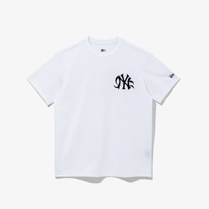 New Era MLB City Oversized New York Yankees Short Sleeve T-Shirt White - XL