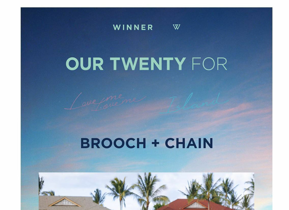 [WINNER] - (OTF) WINNER BROOCH + CHAIN OFFICIAL YG GOODS