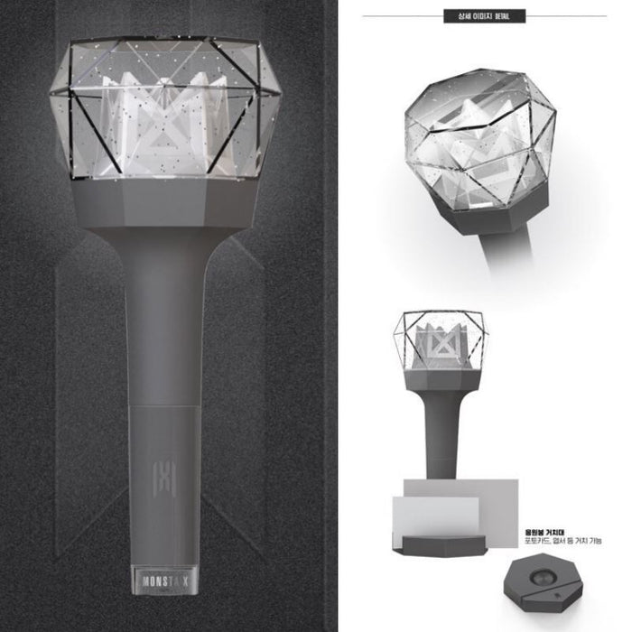 [MONSTA X]-MONSTA X OFFICIAL LIGHT STICK VER.2 Free Shipping+ Tracking In Stock
