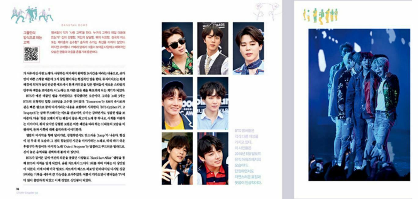 [BTS] - KPOP ICON BTS BOOK LEGEND HISTORY OF BTS WITH ARMY KOREAN VERSION