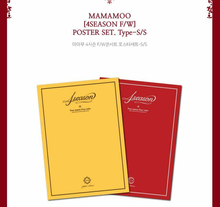 [MAMAMOO] - 2019 MAMAMOO CONCERT 4SEASON F/W OFFICIAL GOODS FROM BIZENT