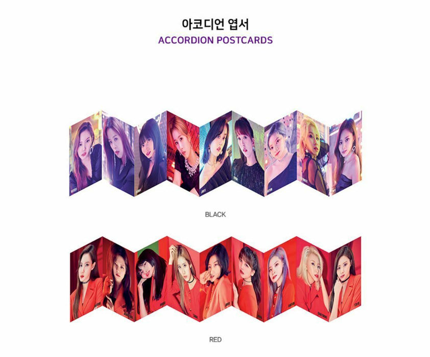 [TWICE] - TWICE 2019 WORLD TOUR OFFICIAL MD ACCORDION POSTCARDS