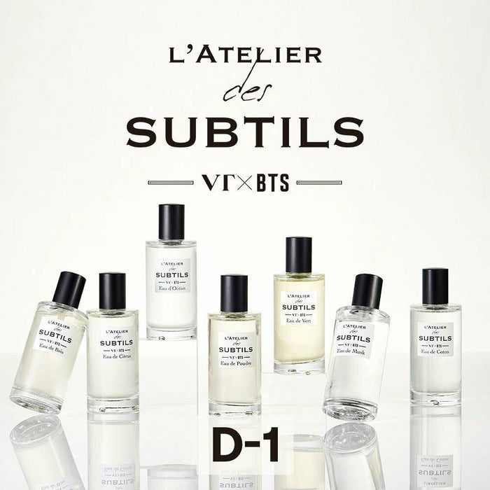 [BTS]-BTS X VT Cosmetics Perfume L'ATELIER des SUBTILS (50ml/1.69oz) FedEx Ship