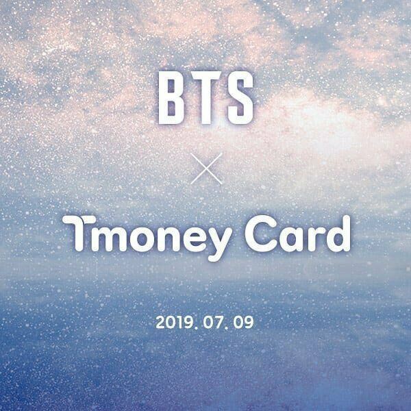 [BTS] - BTS X CU OFFICIAL ILLUSTRATED BTS T-MONEY CARD TRANSPORTATION CARD