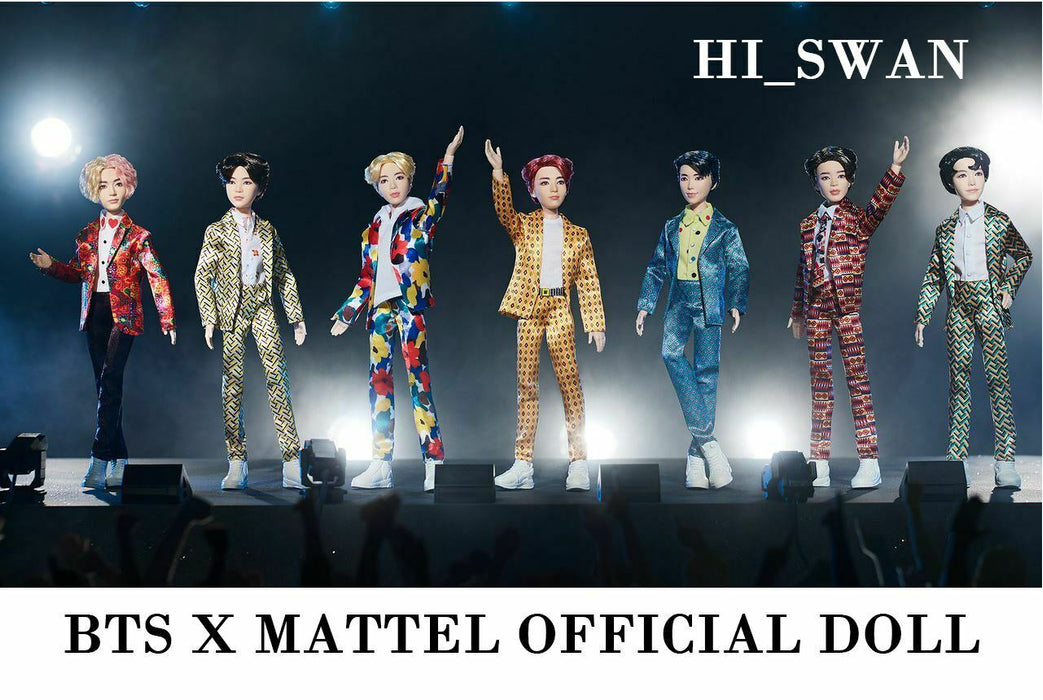 [BTS] - BTS X MATTEL Doll 7 Full Members Official Goods From Big Hit + Tracking