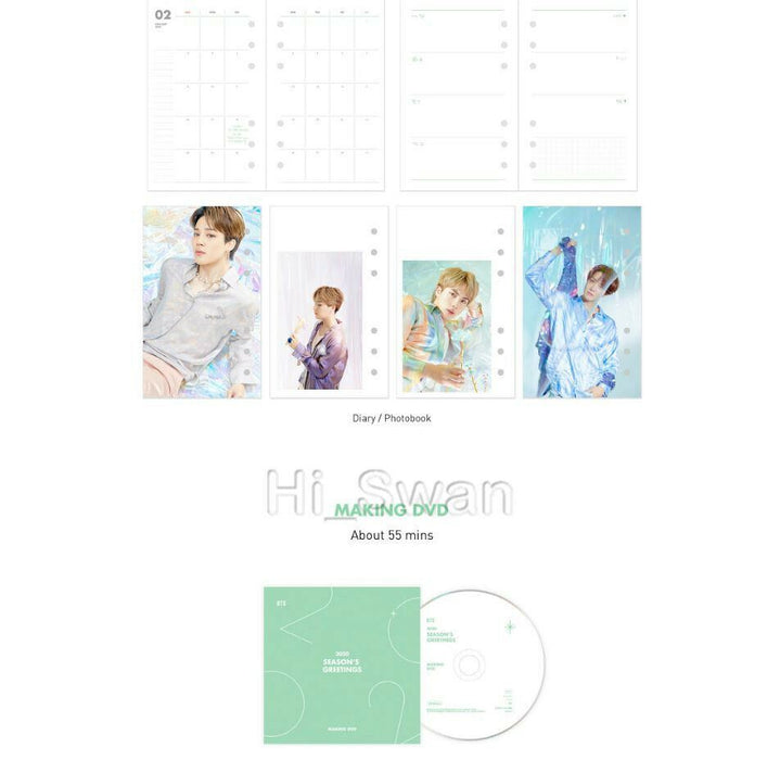 [BTS] - BTS 2020 SEASON'S GREETINGS + WALL CALENDAR + Pre-Order Benifit+Tracking