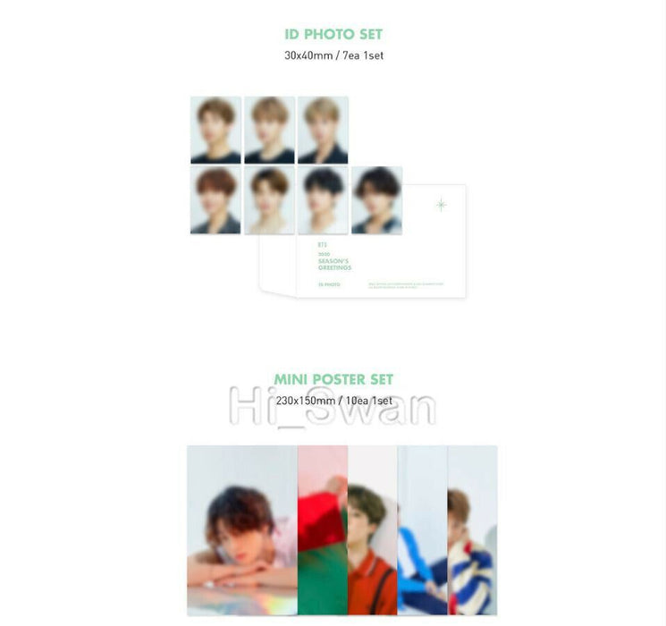 [BTS] - BTS 2020 SEASON'S GREETINGS + WALL CALENDAR + Pre-Order Benifit+Tracking