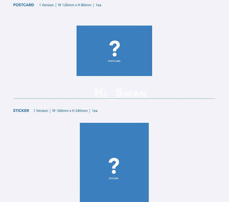 [BTS] - BTS MAP OF THE SOUL : 7 Album 4SET Pre-order Gift +CD+Photobook+Card+Etc