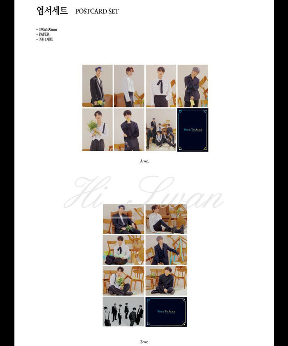 [VICTON] - VICTON Voice To Alice Official MD Postcard Set