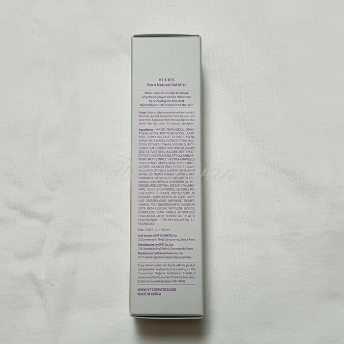 [BTS] - BTS x VT Born Natural Gel Mist Official MD + Free Tracking Number