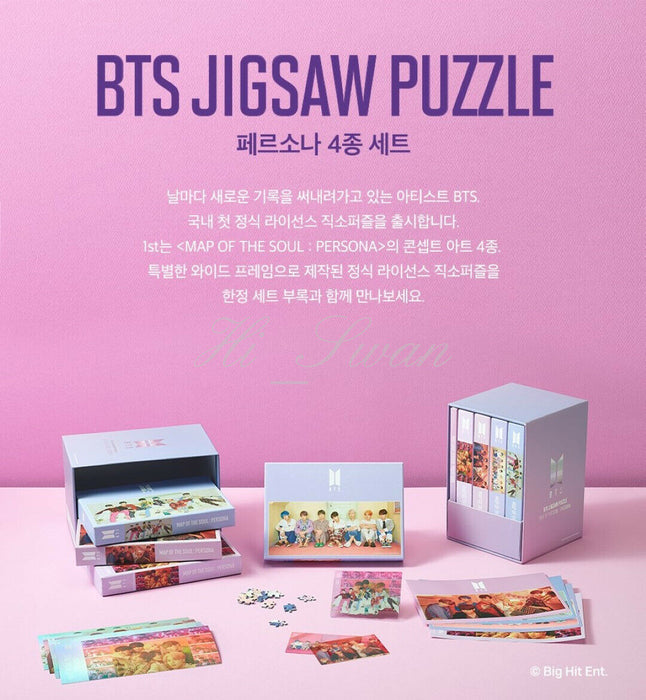 [BTS] - BTS JIGSAW PUZZLE PERSONA SET OFFICIAL MD + FREE TRACKING NUMBER