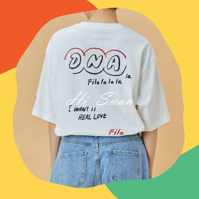 [BTS] - BTS X FILA LOVE YOURSELF Collection DNA T-Shirts Official Goods