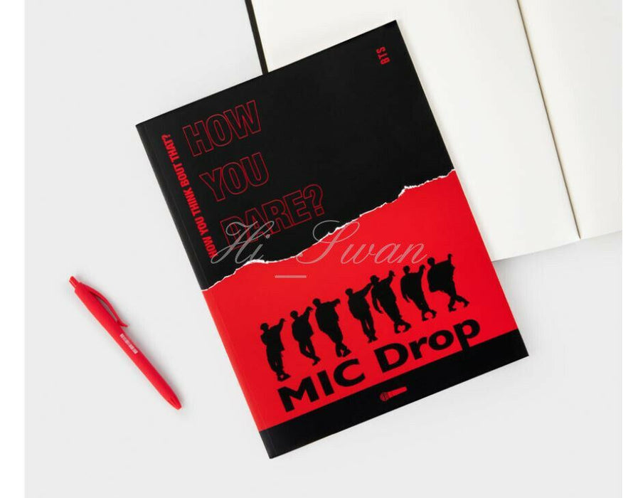 [BTS] - BTS MIC DROP MAGAZINE NOTE 290 x 224mm OFFICIAL GOODS