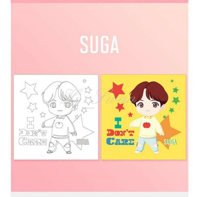 [BTS] - BTS CHARACTER DIY CUBIC PAINTING Official Goods