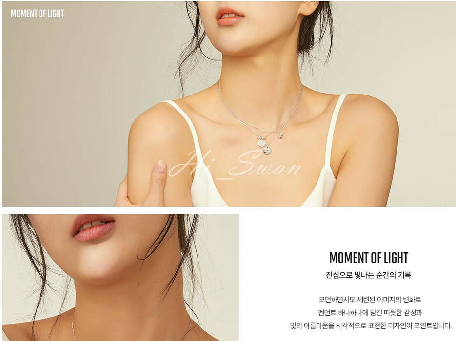 BTS] - BTS X MOMENT OF LIGHT Necklace Birth Ver + Tracking Number