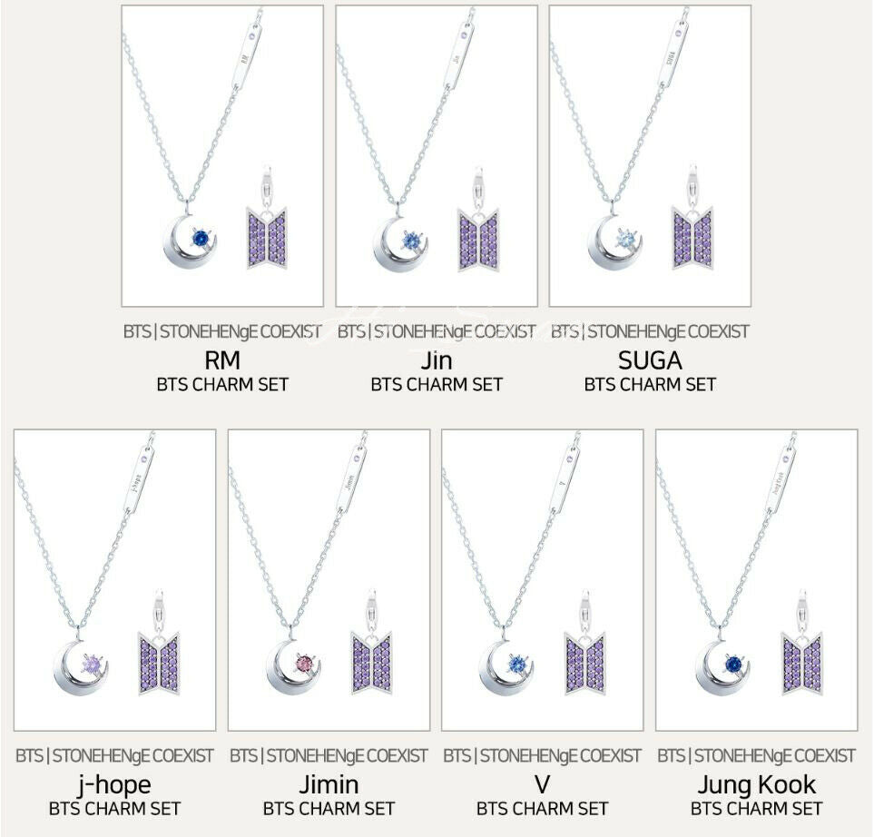 BTS] - BTS X MOMENT OF LIGHT Necklace COEXIST Ver + Expedite