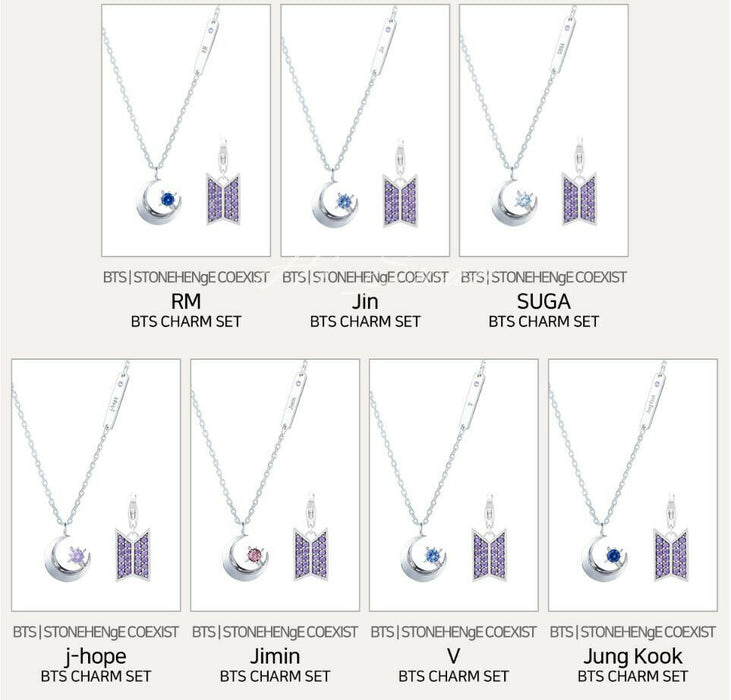 [BTS] - BTS X MOMENT OF LIGHT Necklace COEXIST Ver + Expedite Shipping