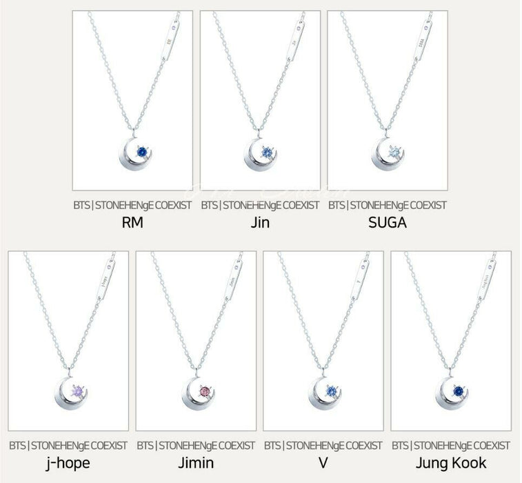 [BTS] - BTS X MOMENT OF LIGHT Necklace COEXIST Ver + Expedite Shipping