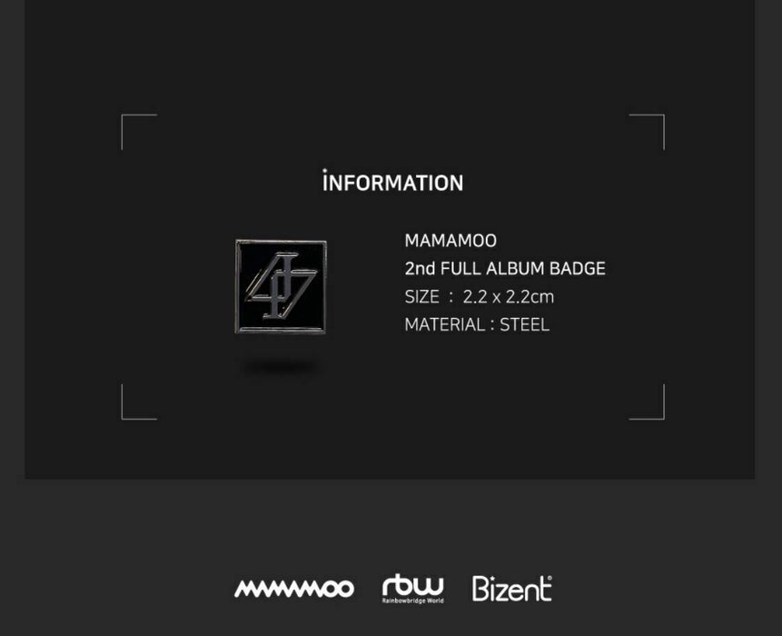 [MAMAMOO] - reality in BLACK BADGE OFFICIAL GOODS FROM BIZENT