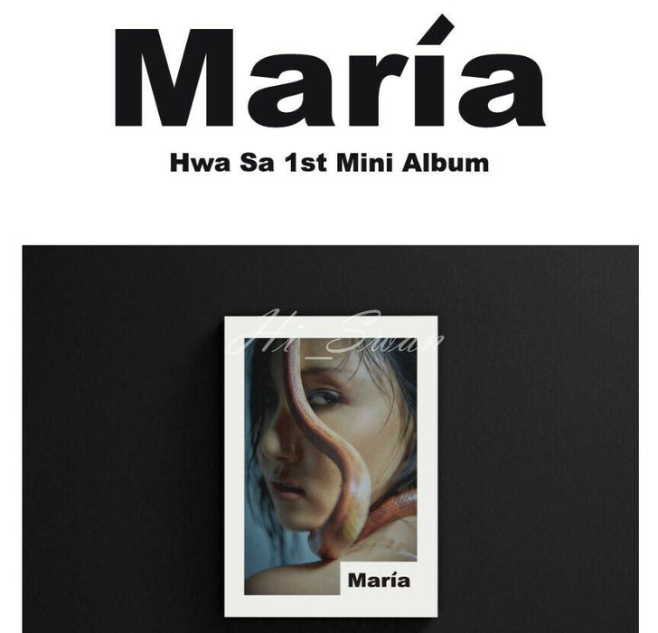[MAMAMOO] - HWA SA MARIA 1st MINI ALBUM + PRE-ORDER GIFT FROM BIZENT