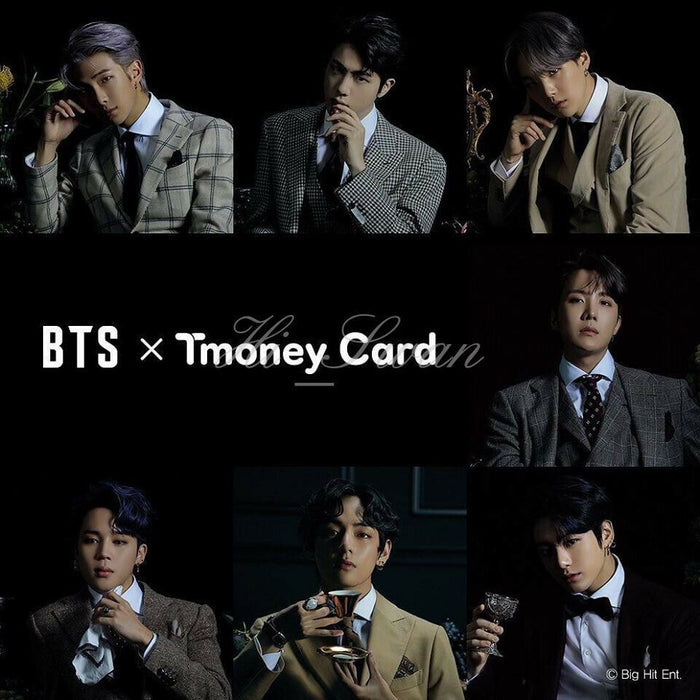 [BTS] - BTS X T-money CU TRAFFIC CARD SET 2020