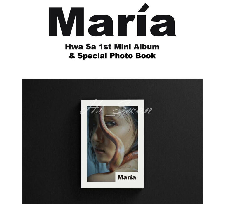 [MAMAMOO] - HWA SA LMM Q&A BOOK Maria EXPEDITE SHIPPING