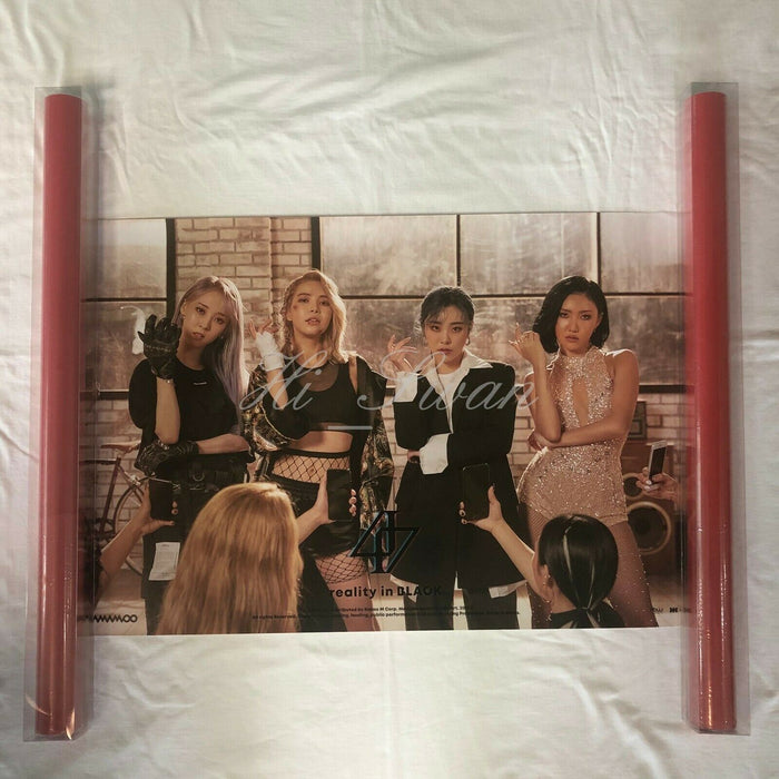[MAMAMOO] - MAMAMOO Reality in BLACK Poster Official Goods