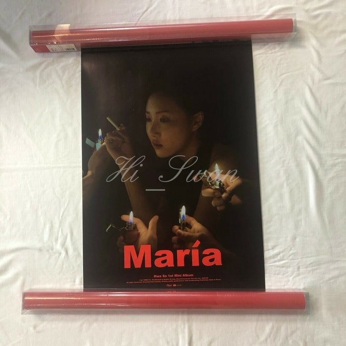 [MAMAMOO] - HWASA MARIA 1st MINI ALBUM Poster Official Goods