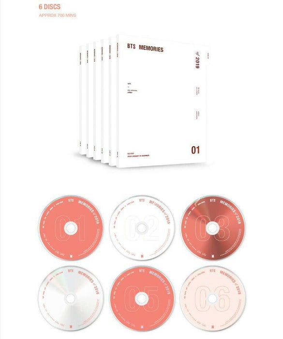 [BTS] - BTS MEMORIES OF 2019 BLU-RAY With Weply Gift Expedite Ship OFFICIAL MD