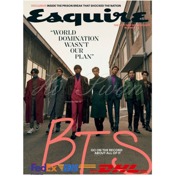 [BTS] - BTS Esquire USA December 2020 Winter BTS cover magazine