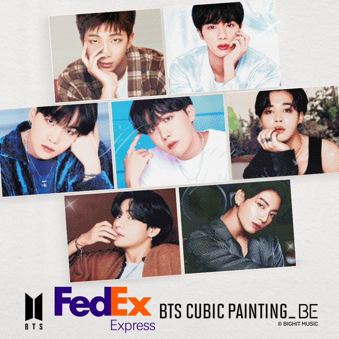 [BTS]- BTS Cubic Painting BE Ver Limited Edition + Photo Cards Express Shipping