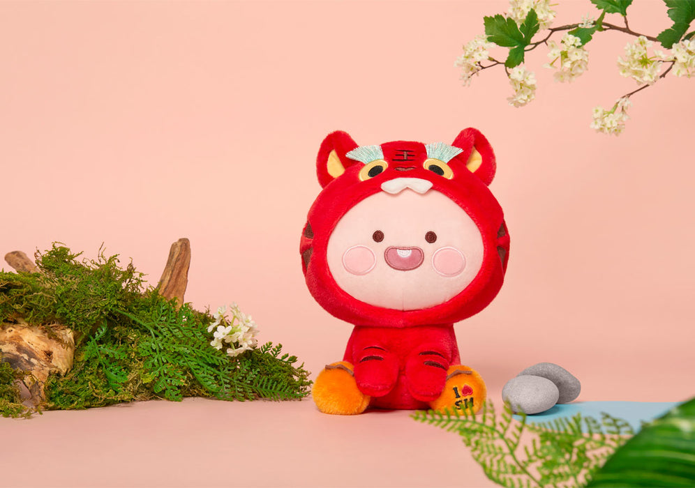 [KAKAO FRIENDS] - KAKAO FRIENDS Tiger Edition Soft Plush Toy-Apeach