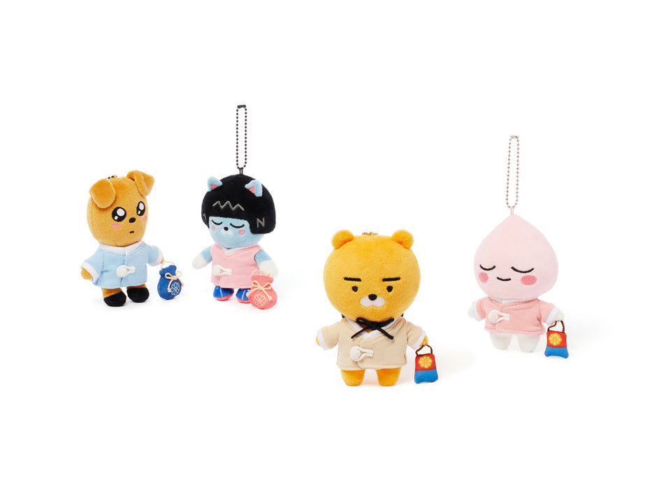 [KAKAO FRIENDS] - Jeonju-Mini Plush Toy: Apeach , Ryan , Frodo , Neo