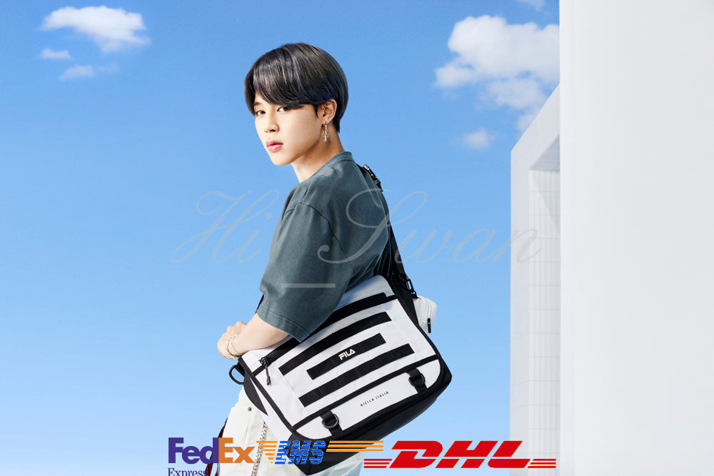 BTS] - BTS FILA VOYAGER COLLECTION SACOCHE BAG 3 Colors FS3BCC5B01X – HISWAN