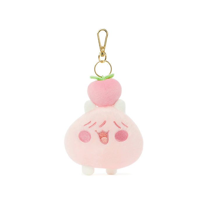 [KAKAO FRIENDS] - Peachfiv Keychain Fur, Pea , Chi OFFICIAL MD