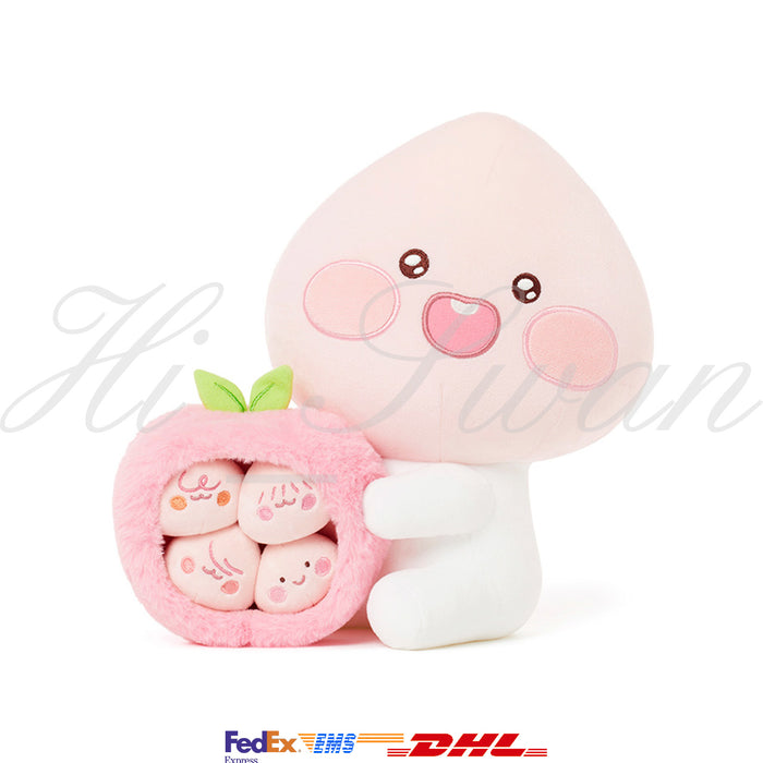 [KAKAO FRIENDS] - Peachfiv Plush Toy OFFICIAL MD