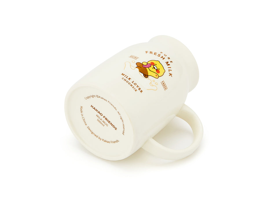 [KAKAO FRIENDS] - Choonsik Milk Mug OFFICIAL MD