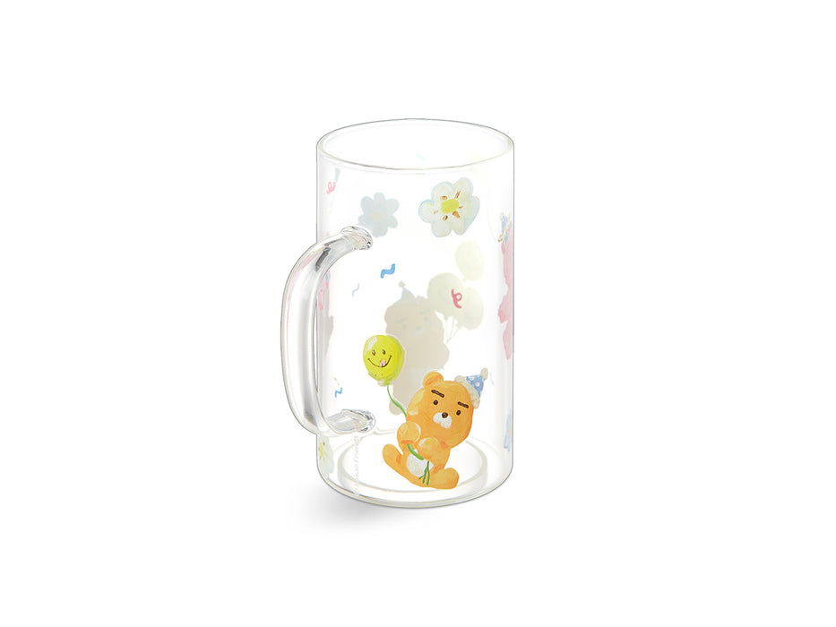 [KAKAO FRIENDS] - RyanXCafe Knotted Glass Cup OFFICIAL MD